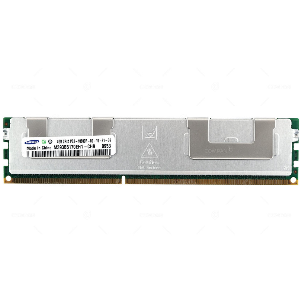 M393B5170EH1-CH9 SAMSUNG MEMORY 4GB 2RX4 PC3 10600R DDR3 -